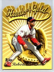 Roberto Alomar [Limited Edition] #HG4 Baseball Cards 2000 Topps Hands of Gold Prices