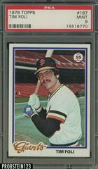 Tim Foli #167 Baseball Cards 1978 Topps Prices
