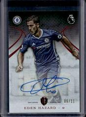 Eden Hazard [Autograph Red] Soccer Cards 2016 Topps Premier Gold Prices