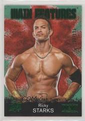 Ricky Starks [Green] Wrestling Cards 2021 Upper Deck AEW Main Features Prices