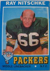 Ray Nitschke Football Cards 1971 Topps Prices