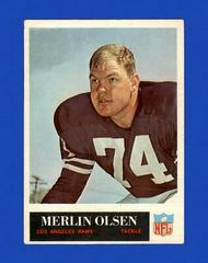Merlin Olsen Football Cards 1965 Philadelphia Prices