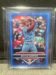Bryce Harper [Blue] Baseball Cards 2023 Topps Flagship Collection Prices
