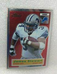 James Stewart [Retrofractor] #3 Football Cards 2001 Topps Heritage Prices