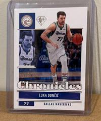 Luka Doncic [75th Anniversary] #2 Basketball Cards 2021 Panini Chronicles Prices