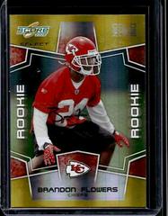 Brandon Flowers [Red Zone Autograph] Football Cards 2008 Panini Score Select Prices