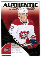 Cole Caufield [Gold] #RC-1 Hockey Cards 2021 SP Game Used 2003-04 Retro Rookies Prices