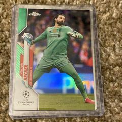 Alisson Becker [Green Refractor] #14 Soccer Cards 2019 Topps Chrome UEFA Champions League Prices