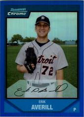Erik Averill [Orange Refractor] Baseball Cards 2007 Bowman Chrome Prospects Prices