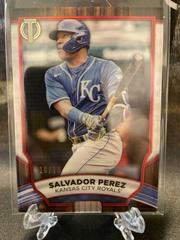 Salvador Perez [Red] #41 Baseball Cards 2022 Topps Tribute Prices