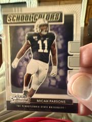 Micah Parsons Football Cards 2021 Panini Contenders Draft Picks School Colors Prices