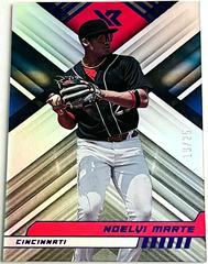 Noelvi Marte [Purple] #23 Baseball Cards 2023 Panini Chronicles XR Prices