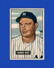 Johnny Mize #50 Baseball Cards 1951 Bowman Prices