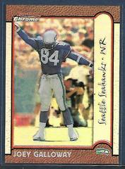 Joey Galloway [Refractor] #7 Football Cards 1999 Bowman Chrome Prices