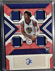 Jonathan Kuminga [Red Obsidian] #RCO-JKU Basketball Cards 2021 Panini Chronicles Rookie Cornerstones Autographs Prices