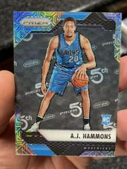 A. J. Hammons [5th Anniversary Prizm] #159 Basketball Cards 2016 Panini Prizm Prices