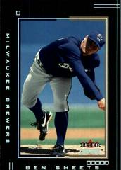 Ben Sheets Baseball Cards 2002 Fleer Genuine Prices