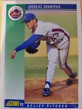 Doug Simons #479 Baseball Cards 1992 Score Prices