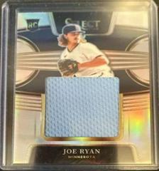 Joe Ryan [Holo] #RJS-JR Baseball Cards 2022 Panini Select Rookie Jumbo Swatch Prices