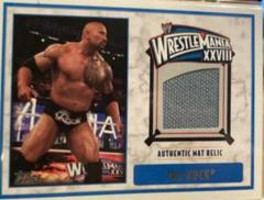 The Rock Wrestling Cards 2012 Topps WWE WrestleMania XXVIII Mat Relics Prices