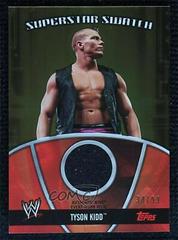 Tyson Kidd [Gold] Wrestling Cards 2010 Topps WWE Superstar Swatches Prices