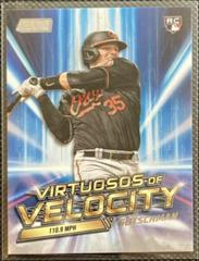 Adley Rutschman #VV-24 Baseball Cards 2023 Stadium Club Virtuosos of Velocity Prices