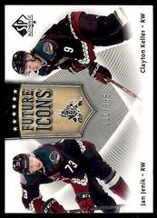 Clayton Keller, Janis Moser Hockey Cards 2021 SP Authentic Future Icons Prices