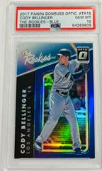 Cody Bellinger [Blue] #TR15 Baseball Cards 2017 Panini Donruss Optic the Rookies Prices