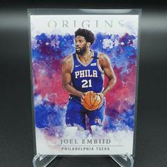 Joel Embiid [Red] #16 Basketball Cards 2020 Panini Origins Prices