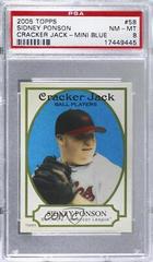 Sidney Ponson [Mini Blue] #58 Baseball Cards 2005 Topps Cracker Jack Prices