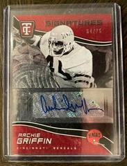 Archie Griffin [Red] #TCS-AGR Football Cards 2021 Panini Chronicles Totally Certified Signatures Prices