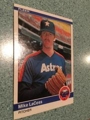 Mike LaCoss #231 Baseball Cards 1984 Fleer Prices