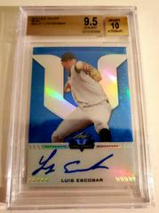 Luis Escobar [Blue] Baseball Cards 2017 Leaf Valiant Autograph Prices