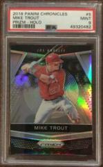 Mike Trout [Holo] #5 Baseball Cards 2018 Panini Chronicles Prizm Prices
