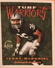 Terry McDaniel #TW9 Football Cards 1996 Topps Turf Warriors Prices