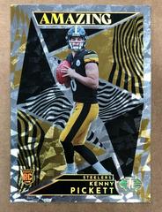 Kenny Pickett [Black] #A-16 Football Cards 2022 Panini Illusions Amazing Prices