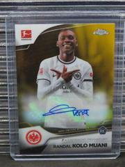 Randal Kolo Muani [Gold] #BCA-RKM Soccer Cards 2022 Topps Chrome Bundesliga Autographs Prices