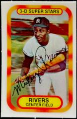Mickey Rivers #55 Baseball Cards 1977 Kelloggs Prices