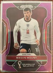 Mason Mount [Purple Wave] Soccer Cards 2022 Panini Prizm World Cup Prices