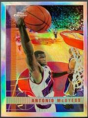 Antonio McDyess Refractor #111 Basketball Cards 1997 Topps Chrome Prices