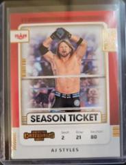 Aj Styles [Bronze] #107 Wrestling Cards 2022 Panini Chronicles WWE Prices