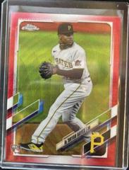 Ke'Bryan Hayes [Red Wave Refractor] Baseball Cards 2021 Topps Chrome Prices