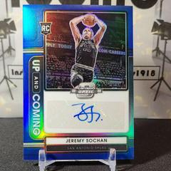 Jeremy Sochan [Blue] #8 Basketball Cards 2022 Panini Contenders Optic Up and Coming Autograph Prices