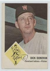 Dick Donovan #11 Baseball Cards 1963 Fleer Prices