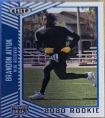 Brandon Aiyuk [Blue] #80 Football Cards 2020 Sage Hit Prices