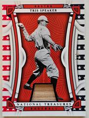 Tris Speaker [Purple] Baseball Cards 2023 Panini National Treasures Red White and Blue Prices