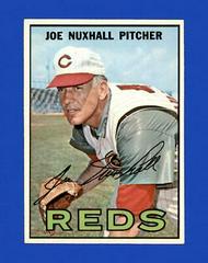Joe Nuxhall #44 Baseball Cards 1967 Topps Prices