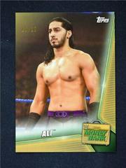 Ali [Gold] Wrestling Cards 2019 Topps WWE Money in the Bank Prices