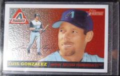 Luis Gonzalez #44 Baseball Cards 2004 Topps Heritage Chrome Prices