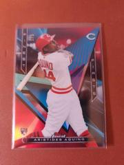 Aristides Aquino [Red Refractor] Baseball Cards 2020 Topps Finest Firsts Prices